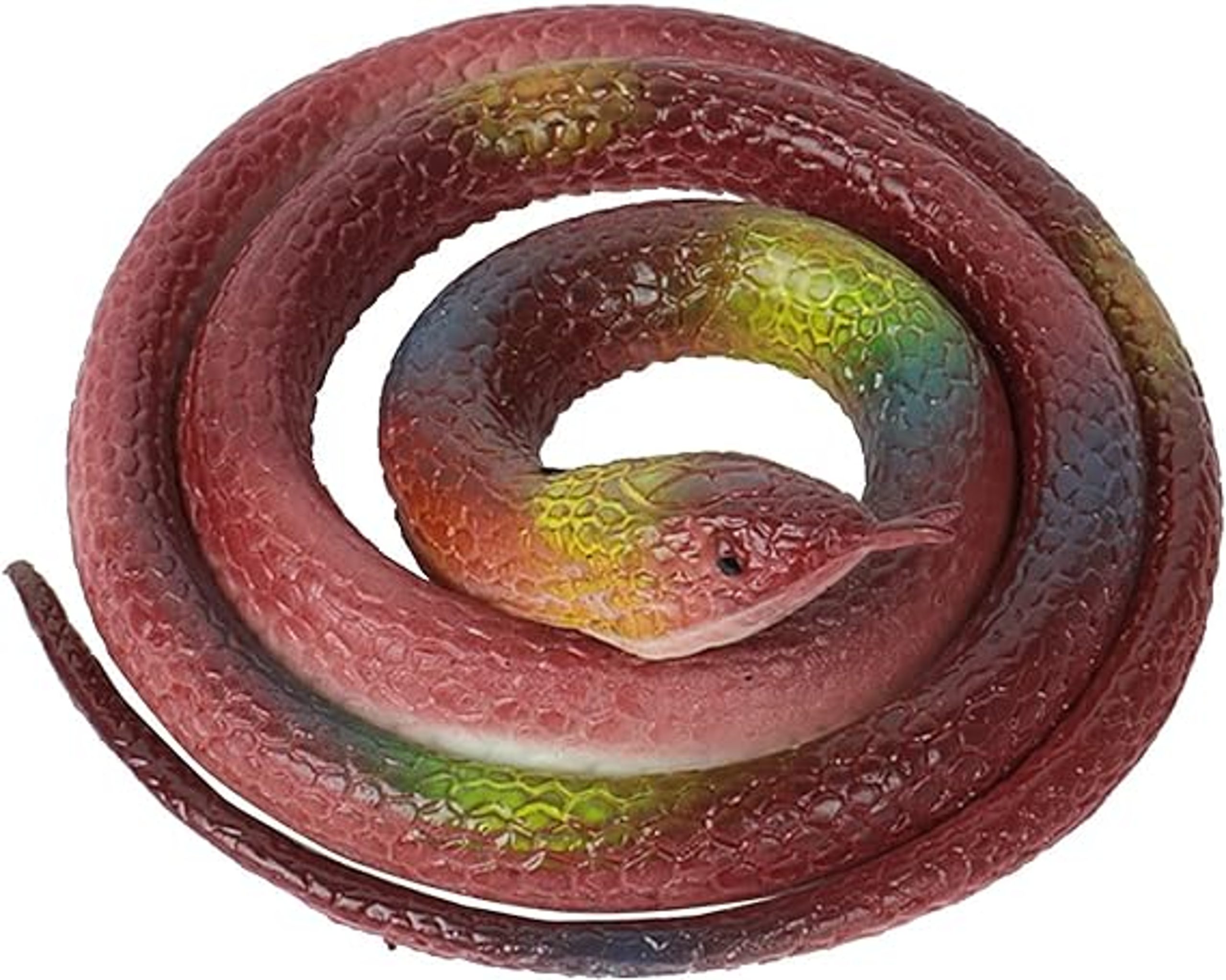 Serpent fantaisie en caoutchouc pour plaisanteries décoratives thumbnail 1