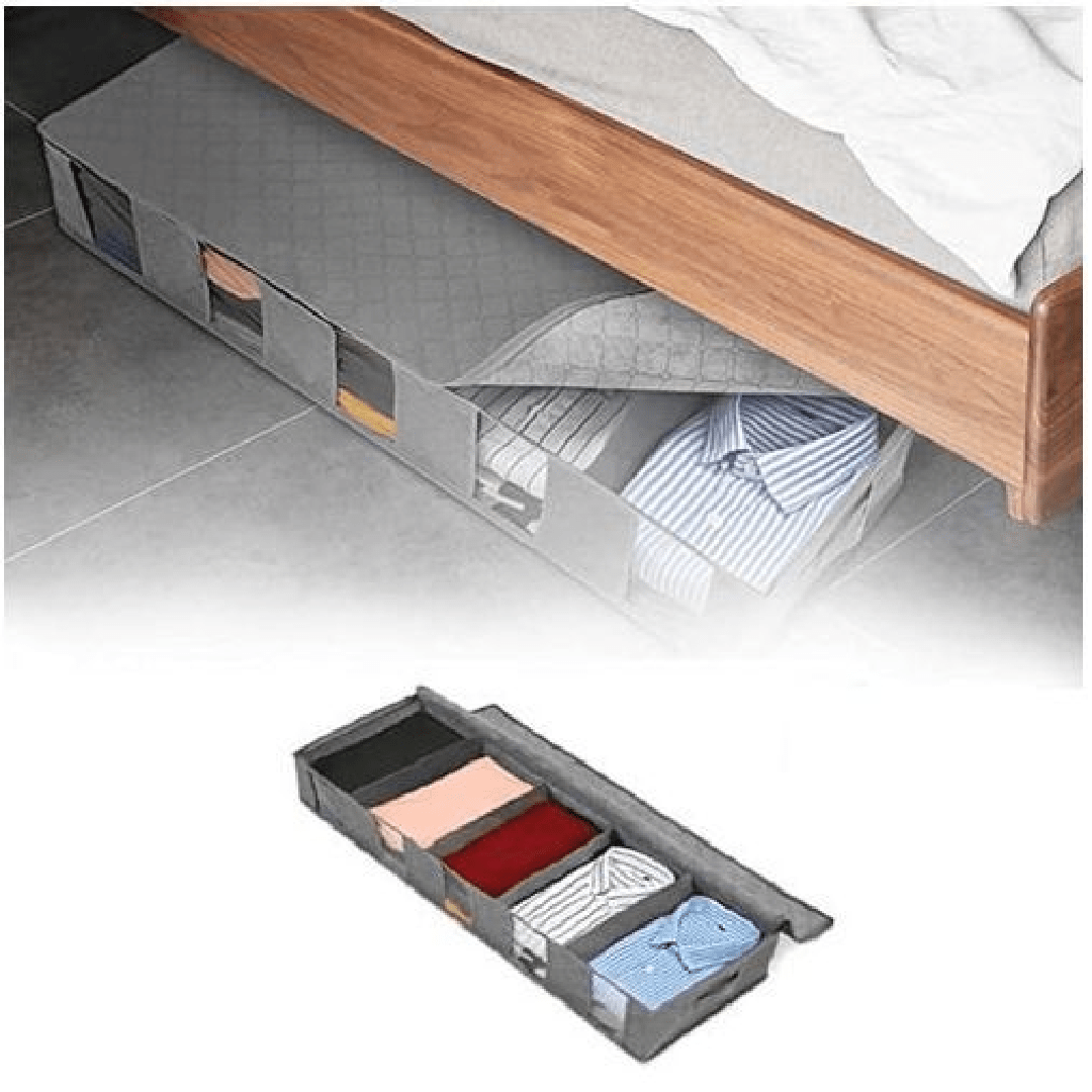 Sac de rangement pour vêtements pliable sous le lit thumbnail 3