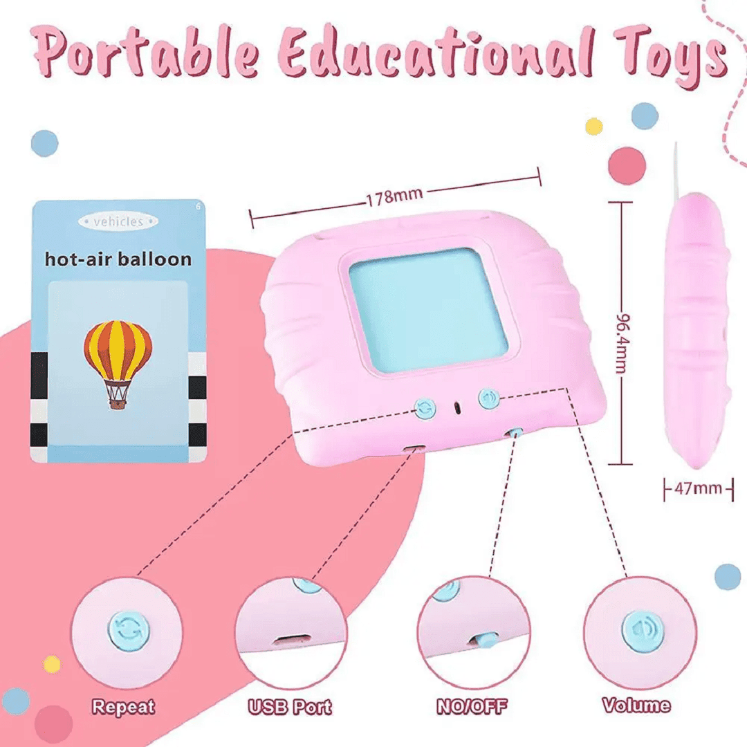Jeu éducatif pour enfants avec cartes son et image