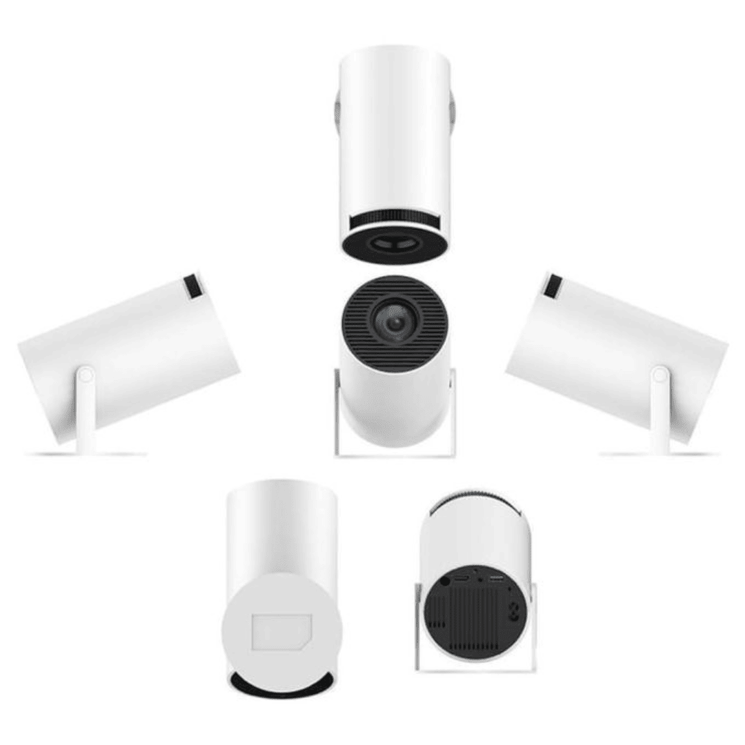 Vidéoprojecteur Full Hd 1080p Avec Support 4k, Wifi, Vga, Hdmi, Av Et Usb , Parfait Pour Le Home Cinéma