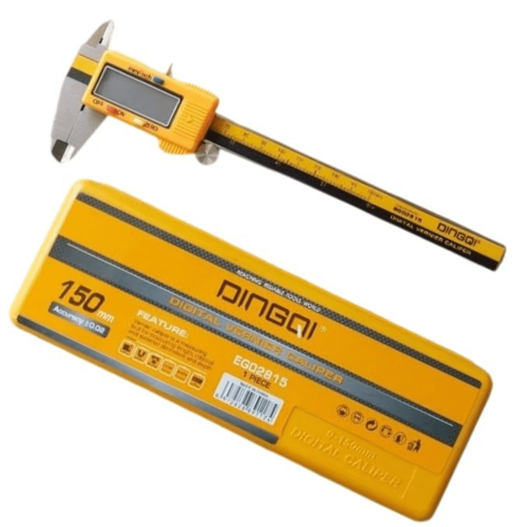 pied à coulisse de précision métallique avec lecture LCD, 150mm thumbnail 4