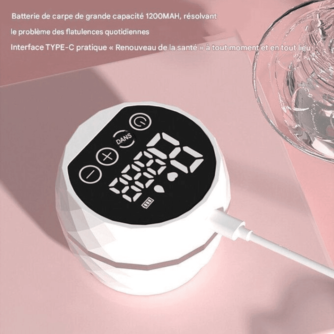 Tire-lait électrique compact avec biberon, écran LED et rechargeable (colleur aléatoire) thumbnail 2