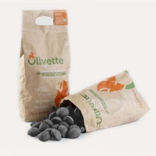 Sac de Charbon Naturel, Combustible de Qualité Supérieure 3kg