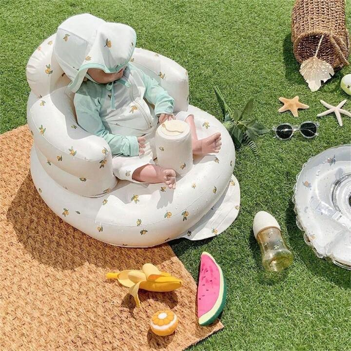 Chaise Gonflable pour Bébé – Siège d’été avec Pompe Intégrée