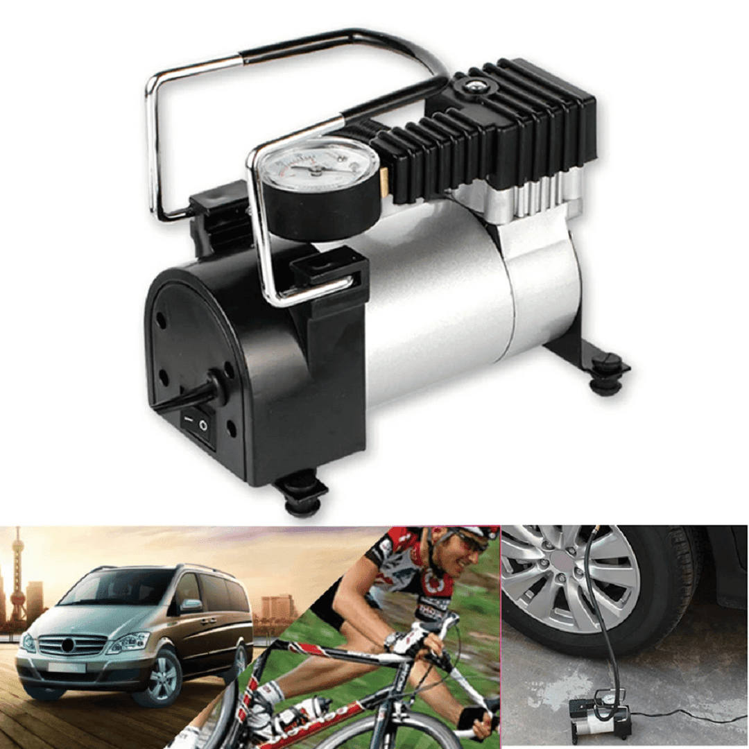 Gonfler Vos Pneus Rapidement avec cette Mini Pompe 12V