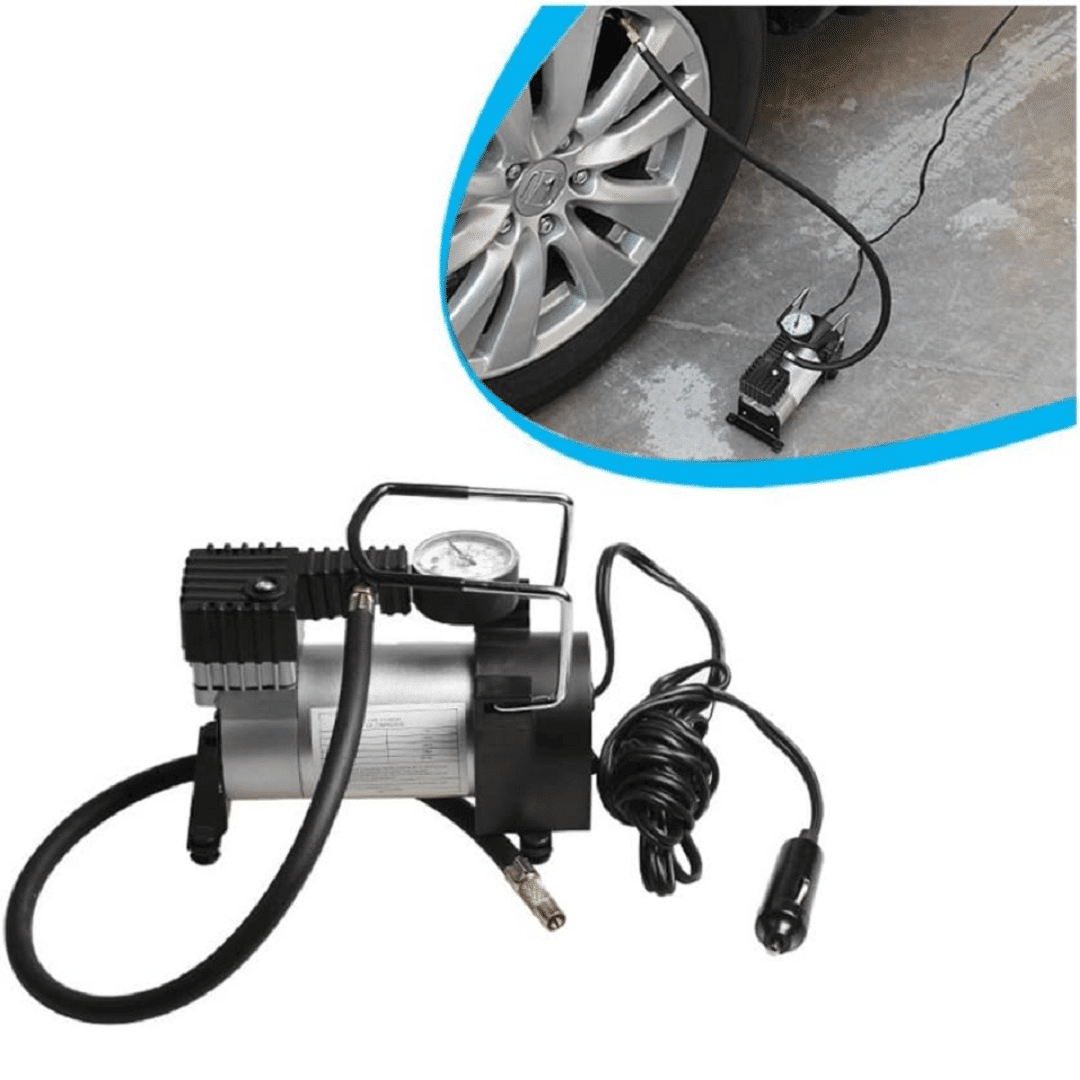 Gonfler Vos Pneus Rapidement avec cette Mini Pompe 12V thumbnail 4