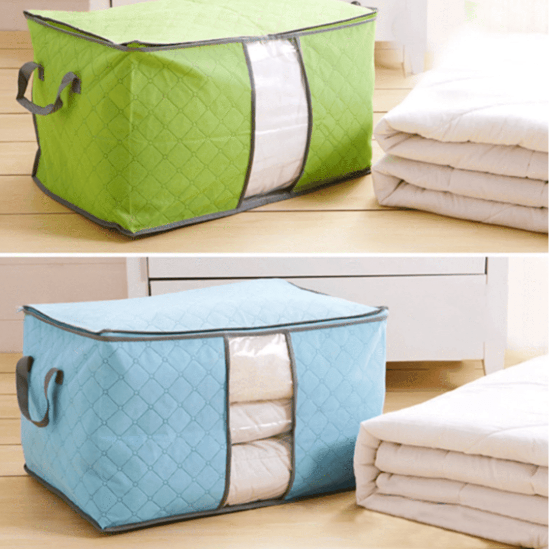 Sac De Rangement Pliable Pratique Pour Optimiser L’espace Des Vêtements (Couleur Aléatoire)