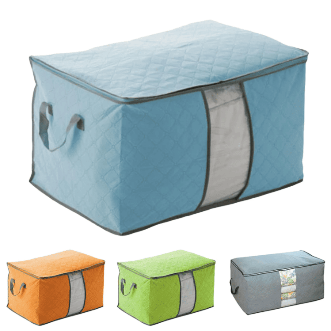 Sac De Rangement Pliable Pratique Pour Optimiser L’espace Des Vêtements (couleur Aléatoire) thumbnail 4