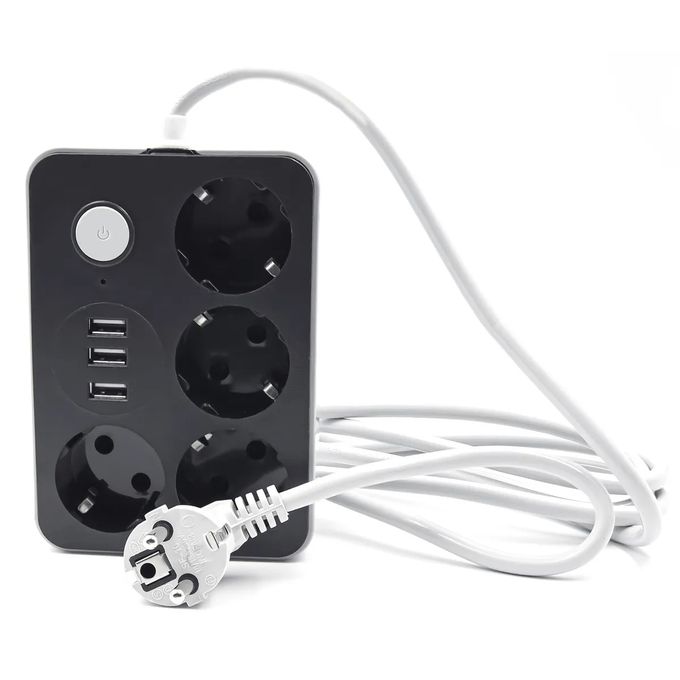 L’Alliance Intelligente Multiprise avec 4 Prises+3 Ports Usb