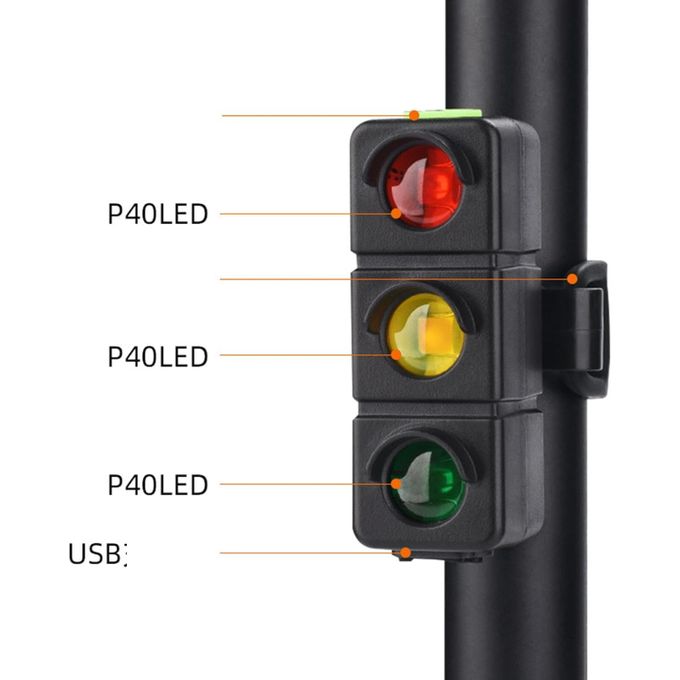 Sécurité Renforcée Le Voyant D’avertissement Arrière Pour Vélo thumbnail 4