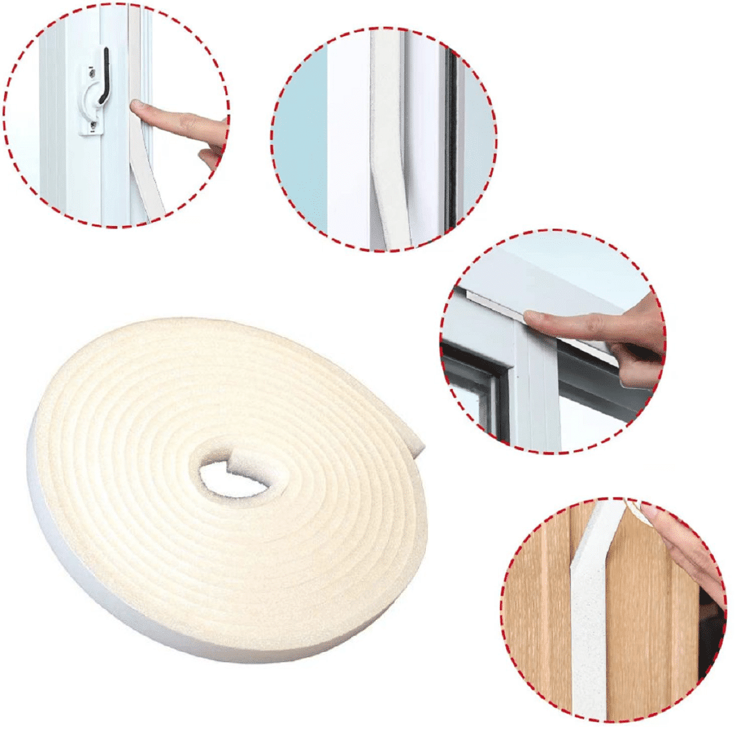 Bande de Joint de Mousse de Porte et Fenêtre 4m