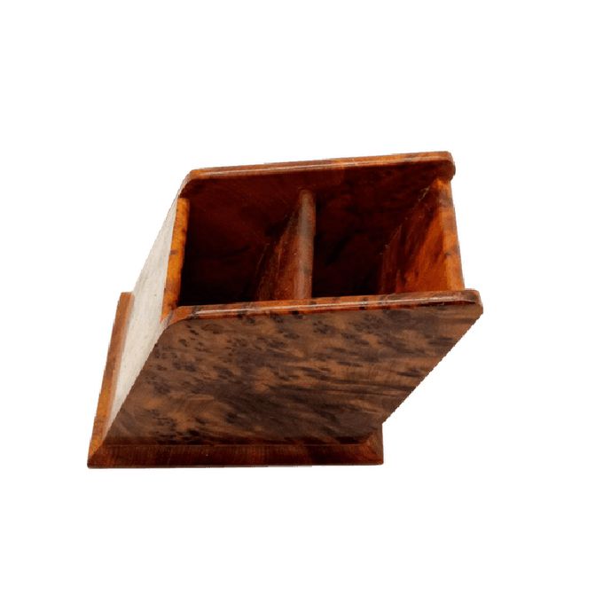 Porte des Stylos Fabriqué en Bois de Thuya Fabrication Artisanale thumbnail 3