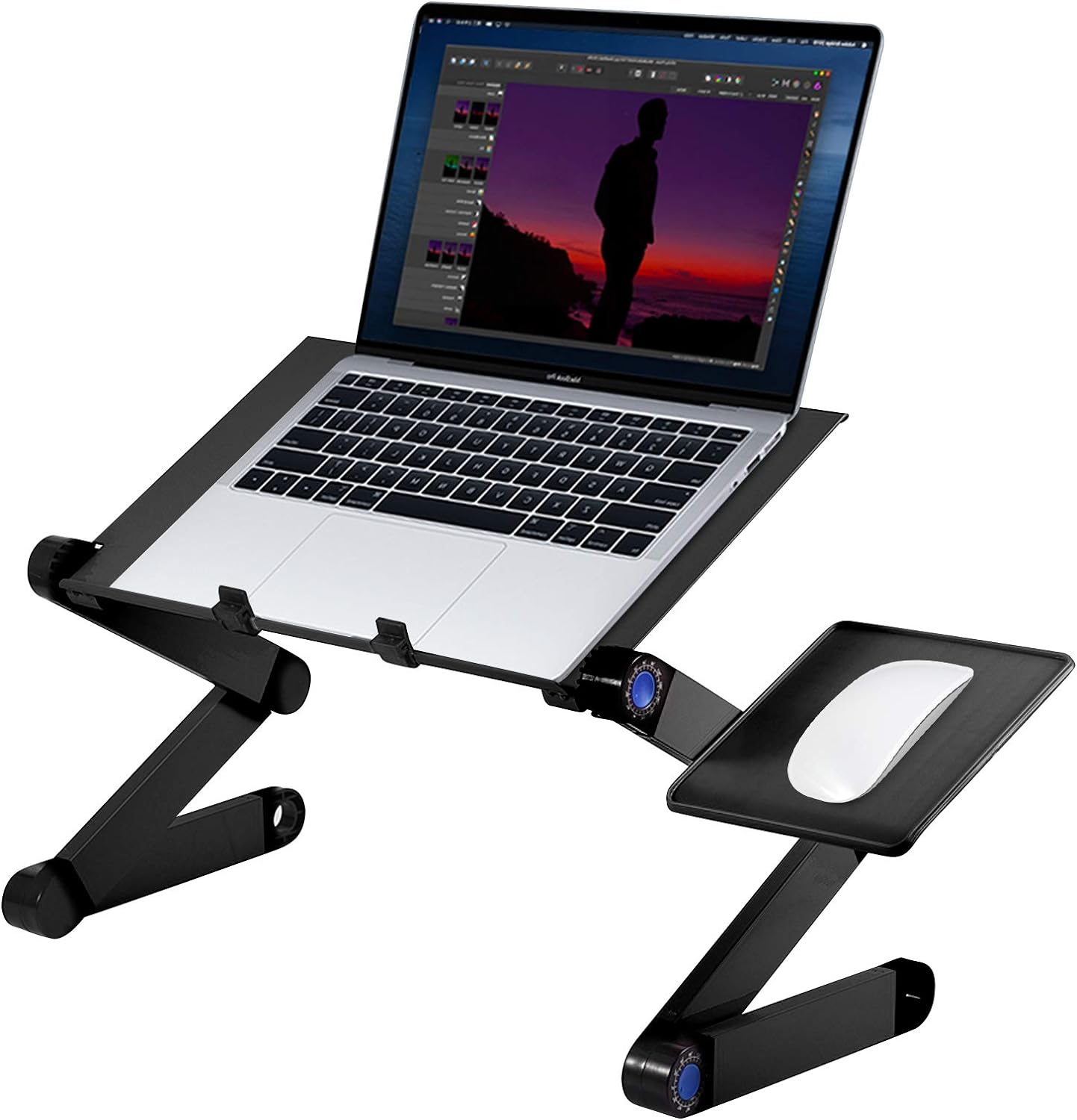 Support Réglable pour Ordinateur Portable avec Système de Ventilation Thermique thumbnail 4