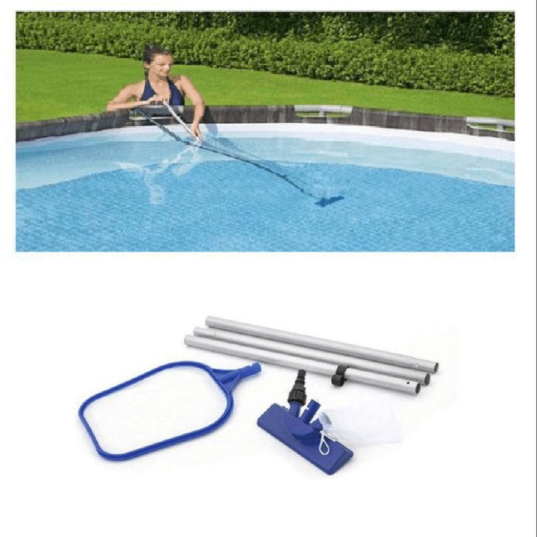 Kit d’entretien pour piscine Nettoyage Complet Et Rapide