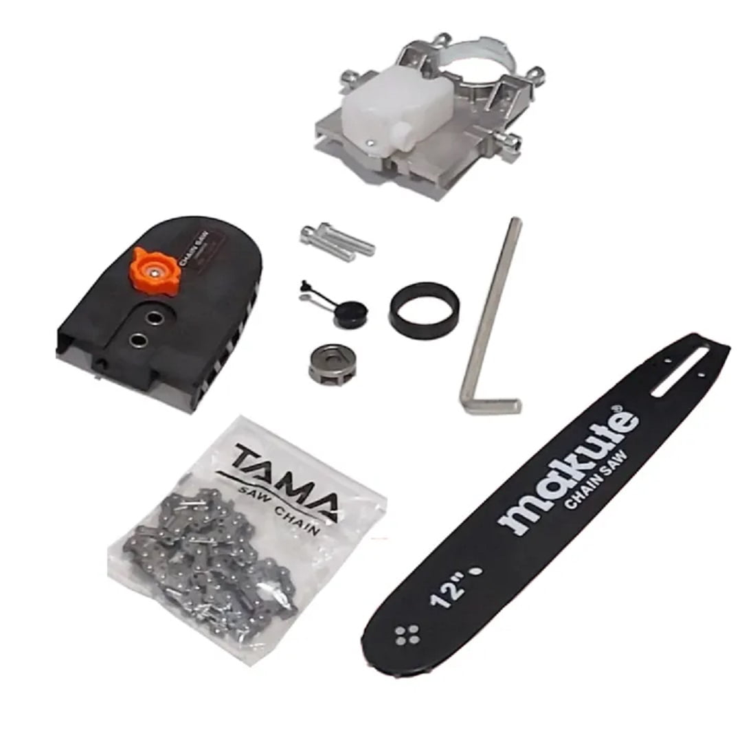 Tronçonneuse Électrique 12 Chaînes, Fixation de Machine de Découpe Professionnelle