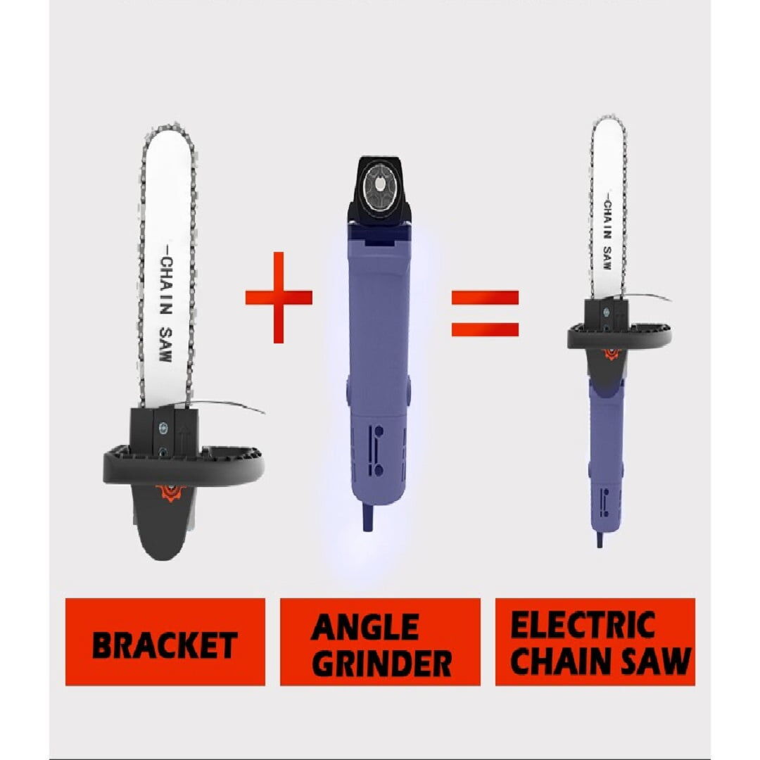 Tronçonneuse Électrique 12 Chaînes, Fixation de Machine de Découpe Professionnelle thumbnail 3