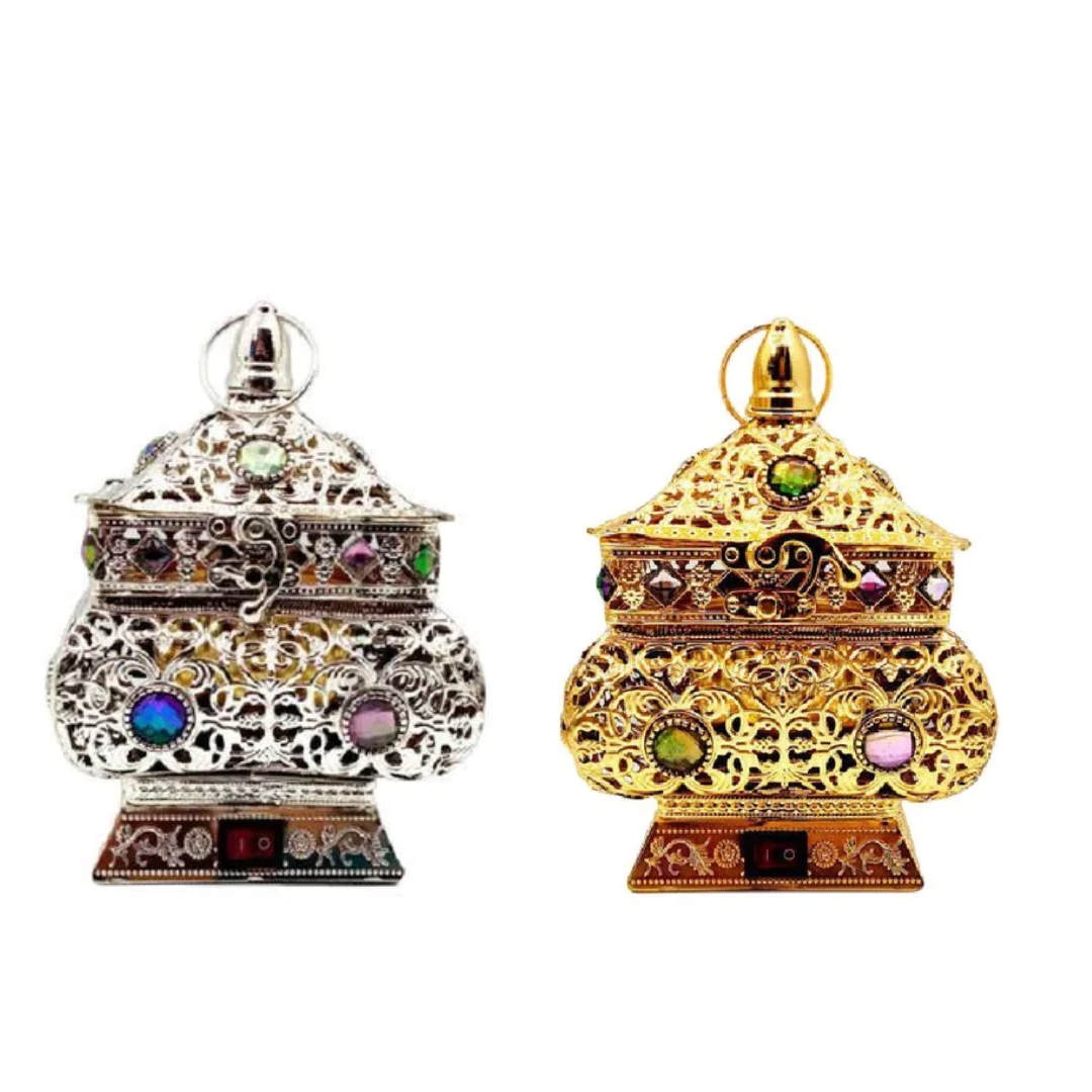 Élégance Orientale Brûleur D’encens de Luxe en Métal Arabique (Couleur Aléatoire)