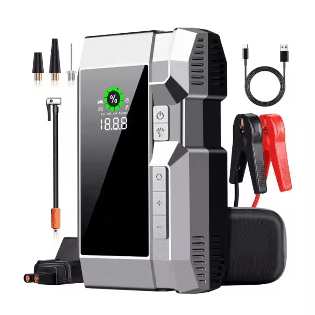 Démarreur De Voiture 12v Avec Compresseur D’air