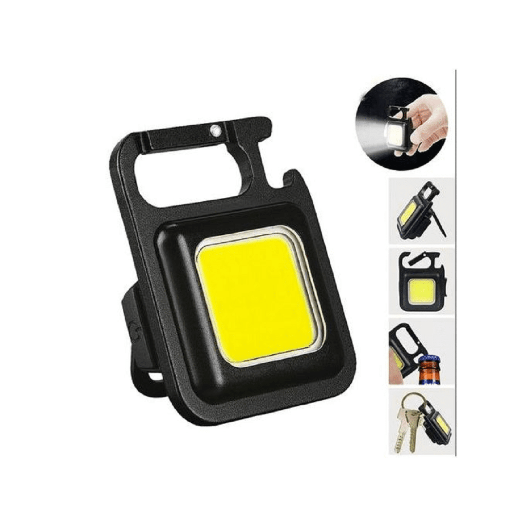 Mini Lampe De Poche USB Rechargeable Multifonctionnelle Avec Aimant