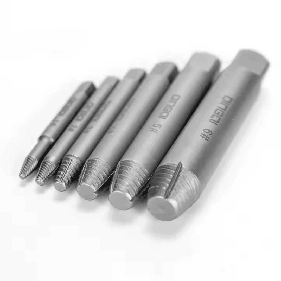 Kit de retrait de vis abîmées 6 pièces, pour vis cassées 3 à 20 mm thumbnail 4