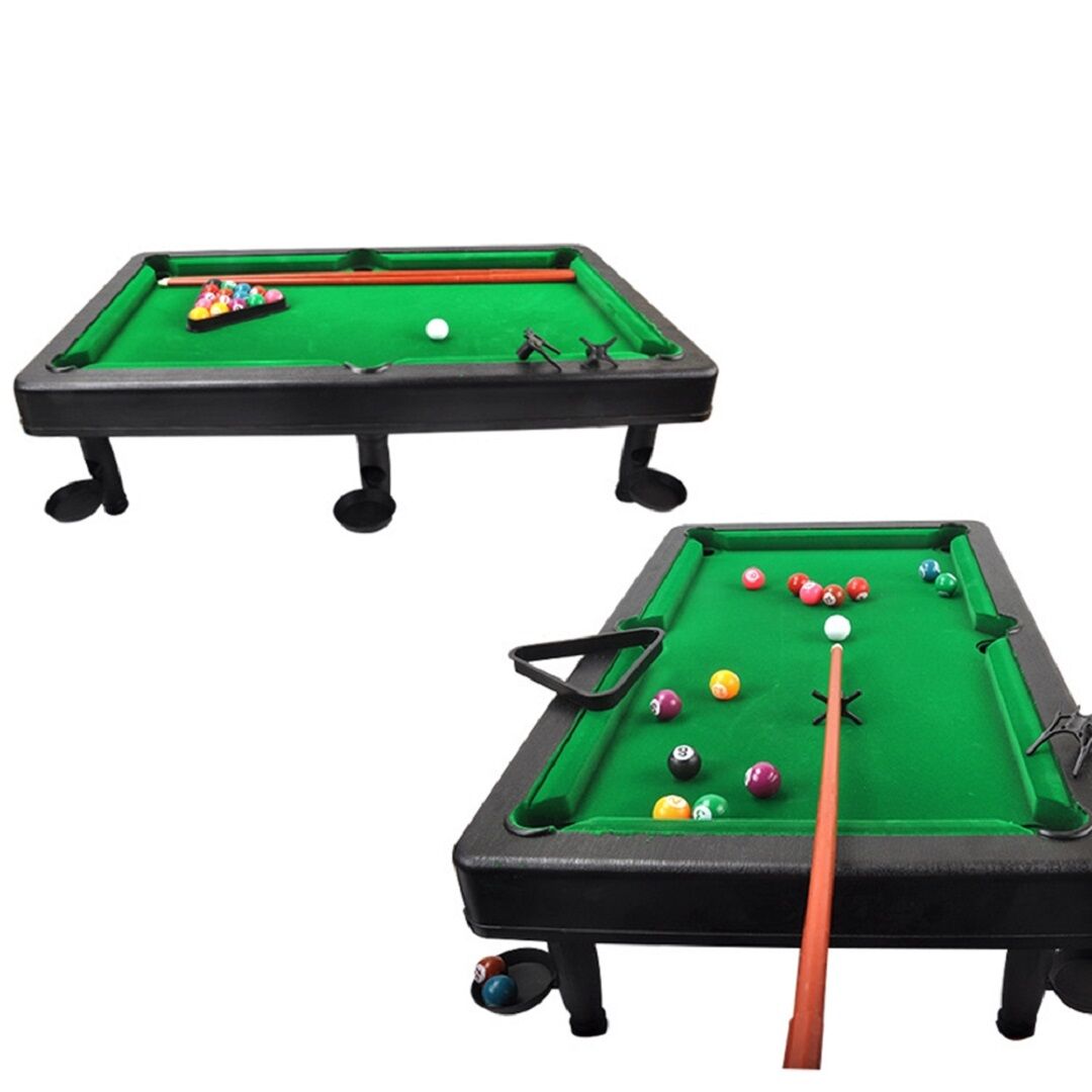 Set mini jeu de billard jouet éducatif pour enfants
