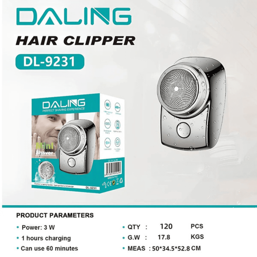 Rasoir électrique mini portable machine de coupe de cheveux et tondeuse à barbe thumbnail 3