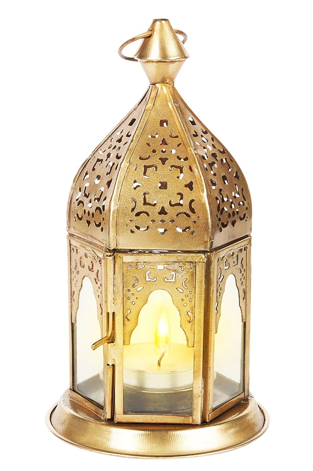 Lanterne Marocaine décorative 16cm Photophore marocain pour l’extérieur au Jardin ou l’intérieur sur la Table thumbnail 3