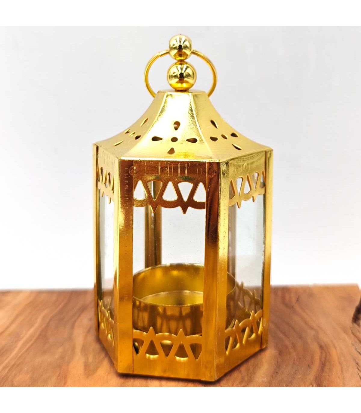 Fanos Marocain en Métal de 11,4 cm – Élégance Artisanale pour Décoration de Centre de table (Couleur Aléaoire) thumbnail 4