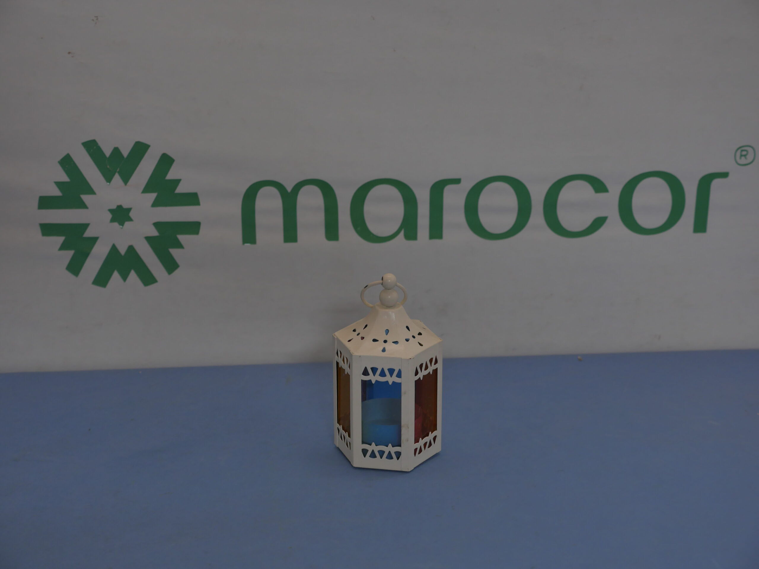 Porte-bougie marocain artisanal, décoration élégante et orientale. thumbnail 4