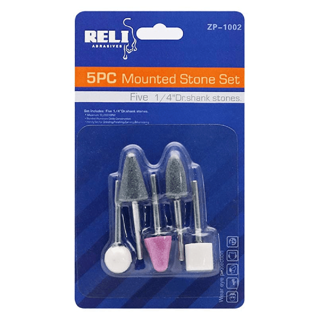 Assortiment de meules pour le meulage la sculpture et le polissage