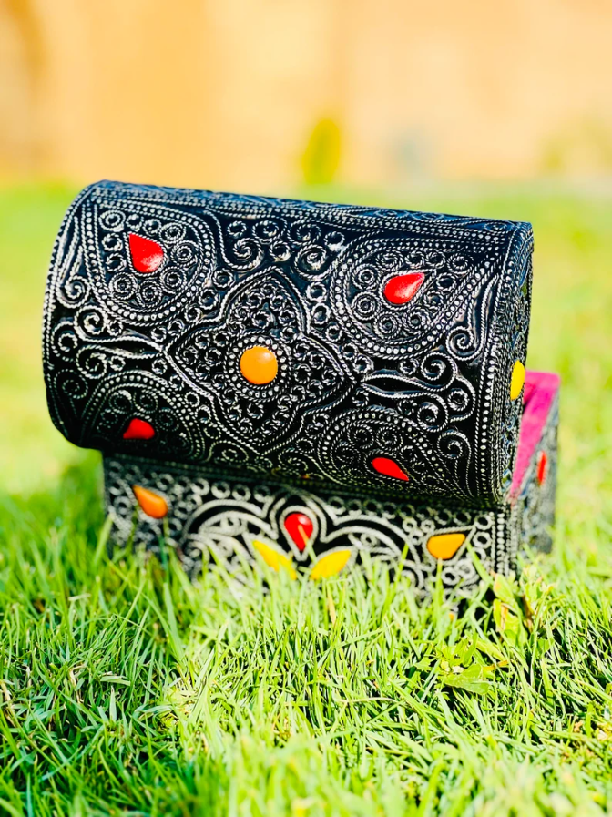 Boîte Artisanale Unique, une Œuvre D’art Faite Main