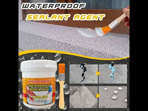 Liquide Imperméable Transparent pour Réparer Murs et Surfaces,300g