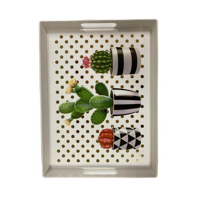 Plateau De Service Rectangulaire En Plastique