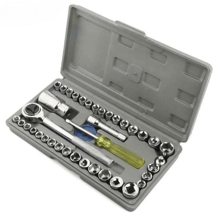 Kit de 40 Clés à Douille Combinées thumbnail 2