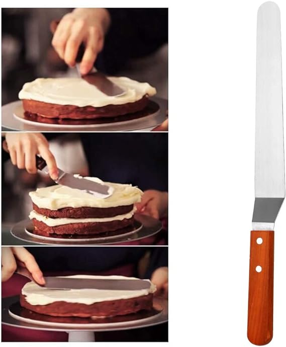 Spatule de Cuisine Ergonomique pour Étaler Crème et Beurre