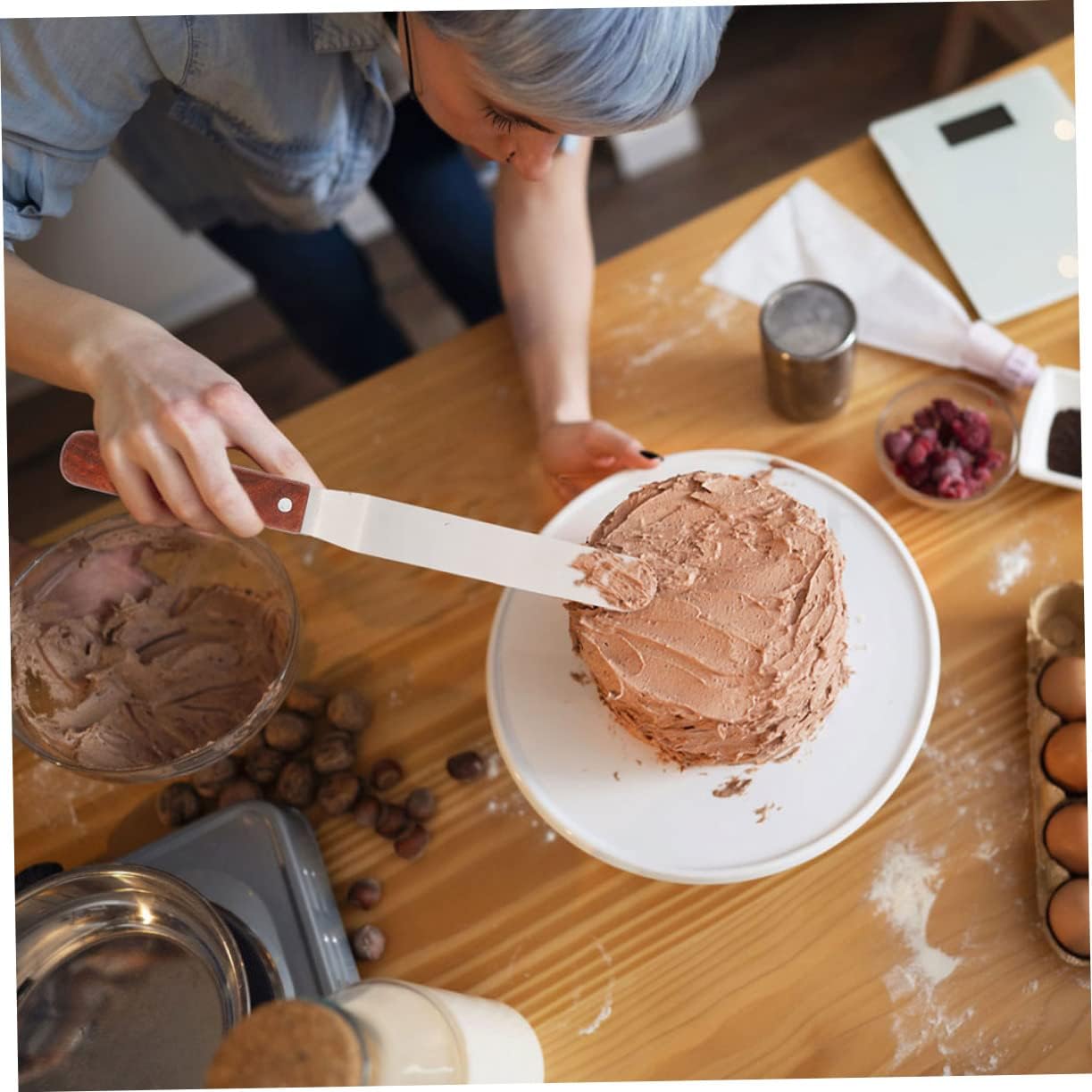 Spatule de Cuisine Ergonomique pour Étaler Crème et Beurre thumbnail 3