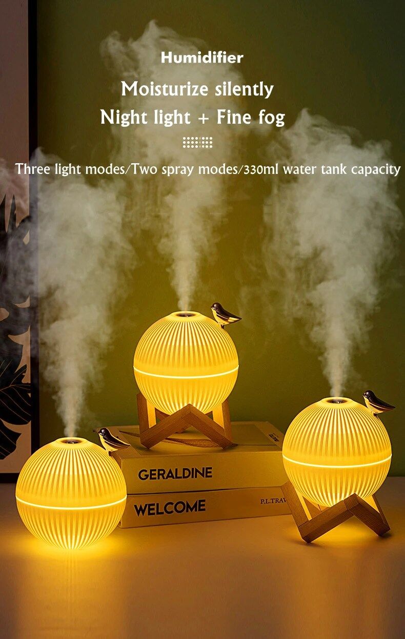 Veilleuse Usb Humidificateur Lune – Ambiance Apaisante Et Relaxante thumbnail 3