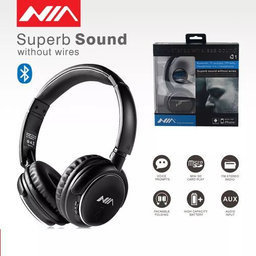 Casque Q1 avec Bluetooth et Lecteur Micro SD