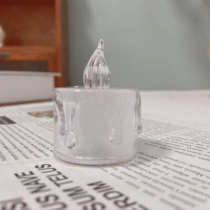 Ambiance Romantique sans Risque avec notre Ensemble de 3 Bougies Chauffe Plat LED thumbnail 4