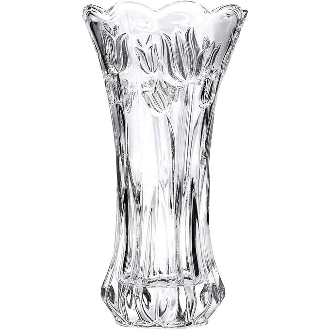 Élégance Intemporelle Vase en Verre Transparent pour Mettre en Valeur vos Bouquets