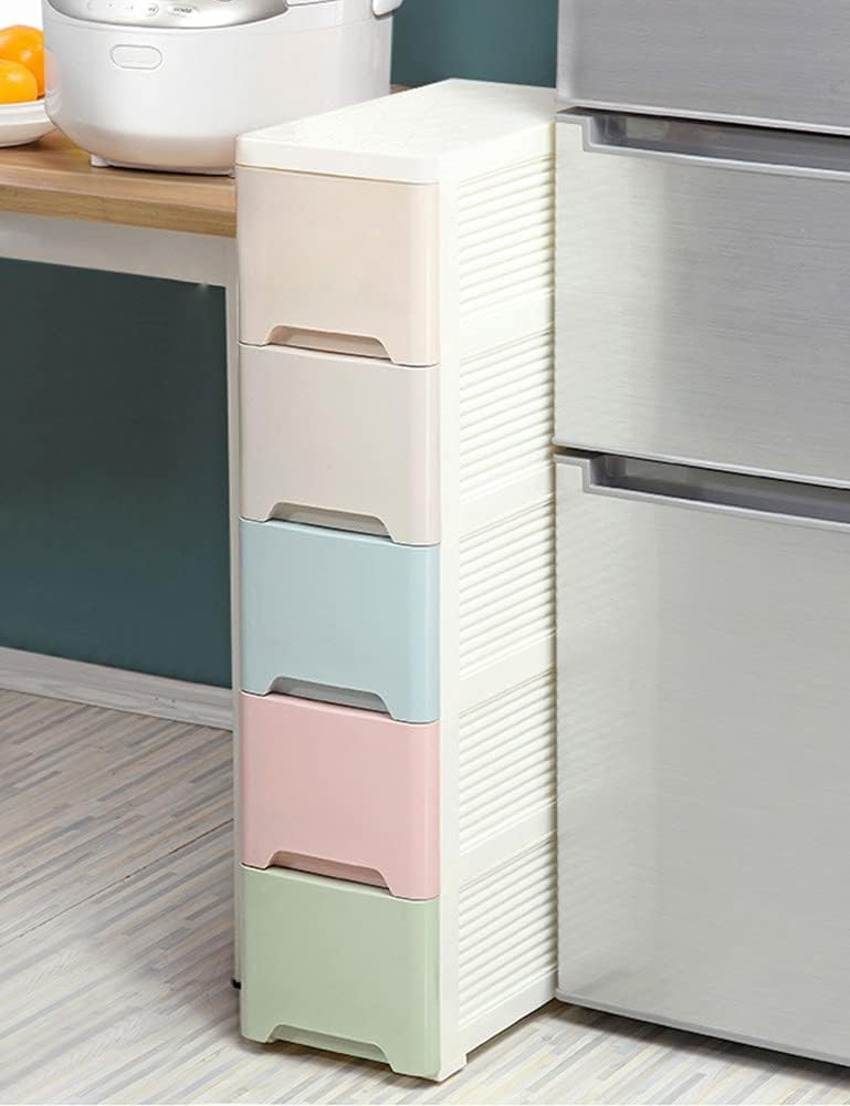 Armoire Multicouche en Plastique 5 Étagères (couleur aléatoire) thumbnail 2