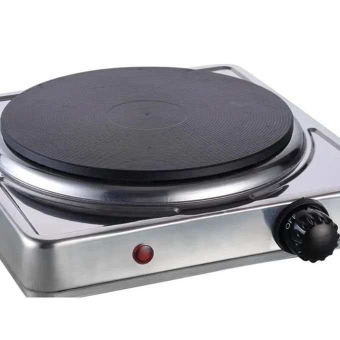 Plaque de Cuisson Électrique 1000W Réchaud Électrique 1 Feux L’acier Inoxydable thumbnail 3