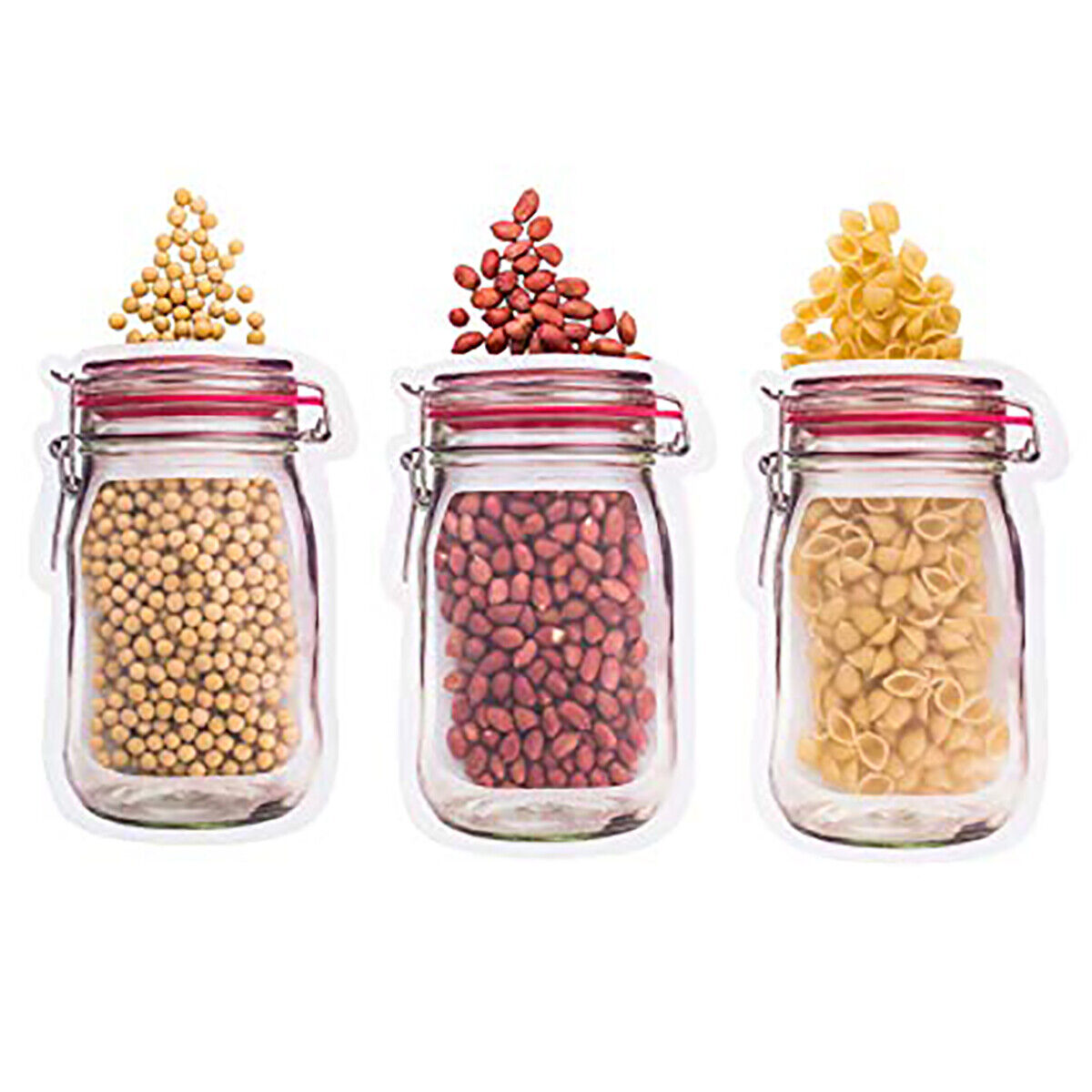15pcs Sacs et Bouteilles Réutilisables, Votre Allié en Cuisine thumbnail 2