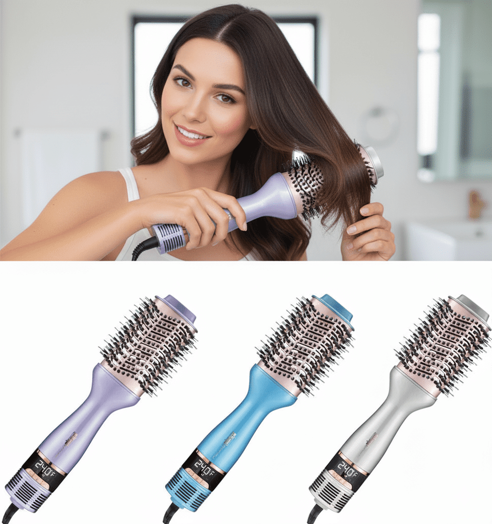 Sèche-cheveux -1000 W professionnel pour usage domestique et salon (colleur aléatoire)