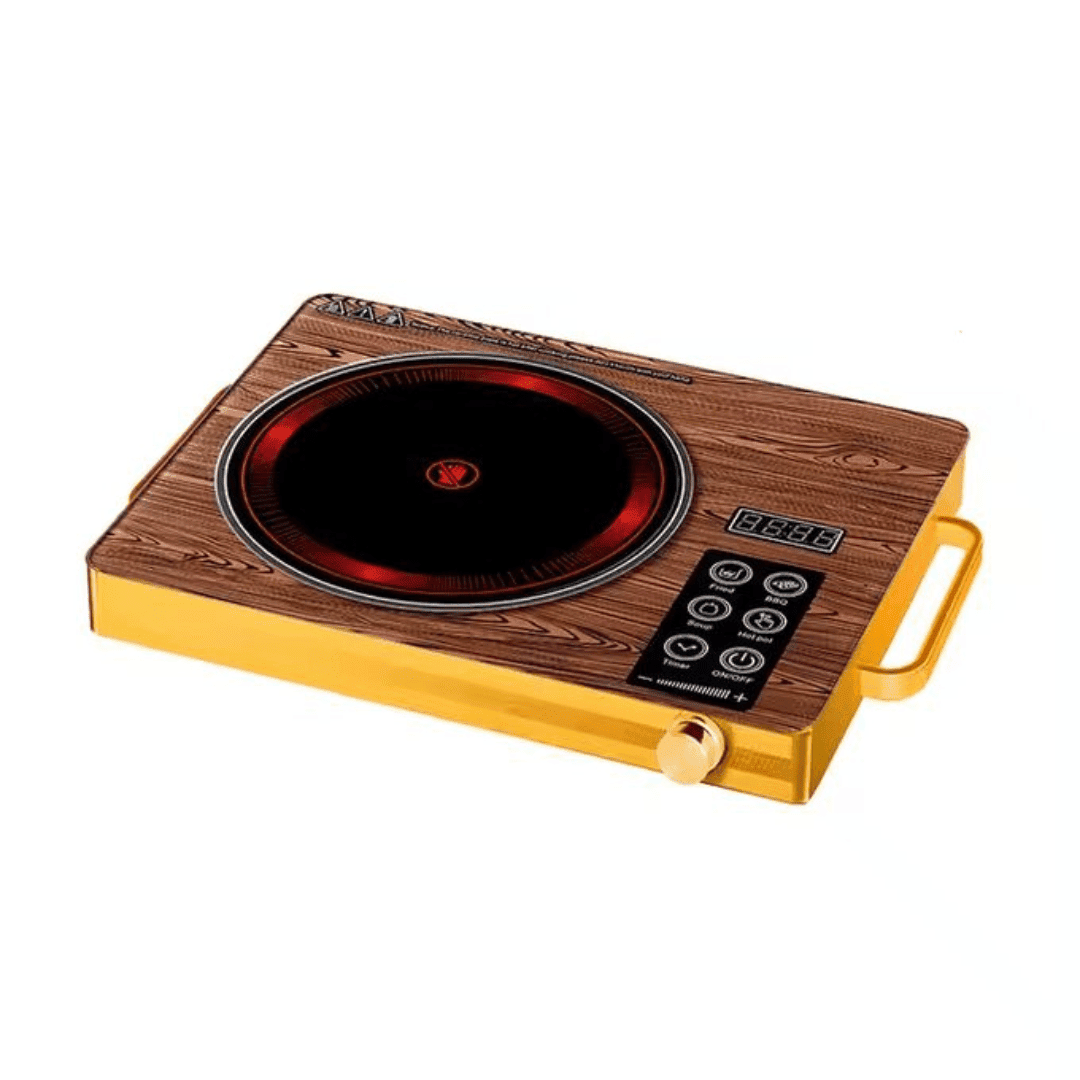 Plaque de cuisson électrique en céramique avec induction, parfaite pour la cuisson et la friture, compatible avec 110V et 220V. thumbnail 4