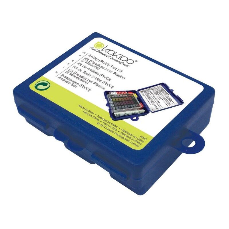 Maintenez L’équilibre Parfait  Kokido Kit Test pH et Chlore pour une Piscine Impeccable
