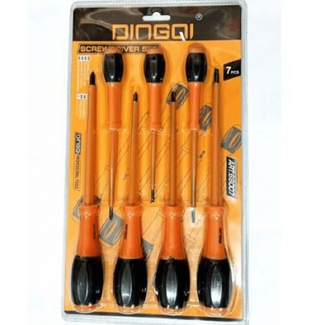 Jeu de Tournevis 7 pcs L’outil Parfait pour Toute Maison ou Atelier