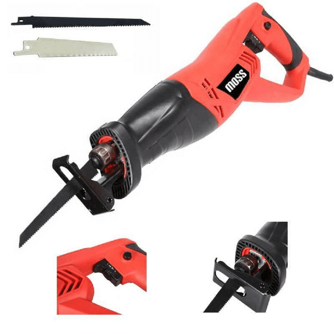 Scie Sabre Electrique 900W, Scie alternative Usage universel avec 2 Lames