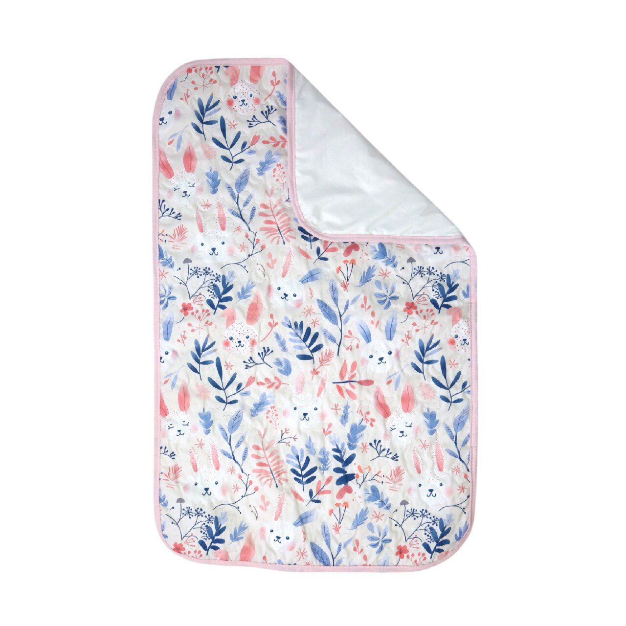 Tapis à Langer Bébé Imperméable Câlins Lapins 50x80 cm - Un acheté le 2éme est offert