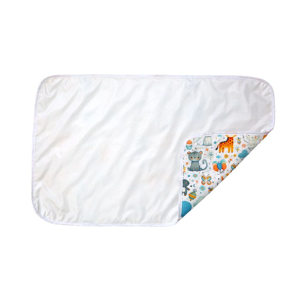 Tapis à Langer Bébé Imperméable Jungle en fête 50x80 cm thumbnail 3